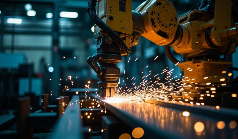 Industrial robot verification image