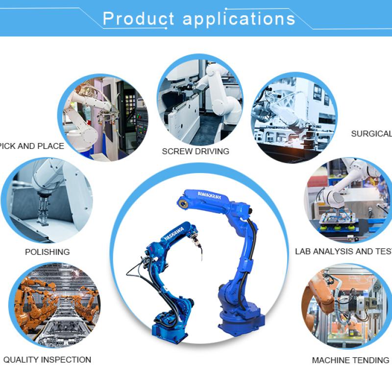 Yaskawa AR2010 Floor Mounted 6 Axis MIG Welding Robot