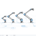 UR Collaborative Universal Robots UR5 Cobot Robot With TBI Welding Torch And EWM Welder
