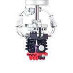 3 Fingers Pneumatic Manipulator Robotic Arm Gripper 300g Load CE Certification