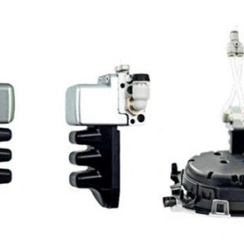 3 Fingers Pneumatic Manipulator Robotic Arm Gripper 300g Load CE Certification