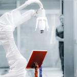 KUKA KR20 R3100 Painting Robot Arm 3101 Reach With Anti Explosion Robot Cover Protective Suit For Spray Painting
