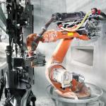 KUKA KR20 R3100 Painting Robot Arm 3101 Reach With Anti Explosion Robot Cover Protective Suit For Spray Painting