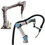 ISO 10218-1 and ISO/TS 15066 Compliant Collaborative Robot with Teach Pendant and PC Software for Welding
