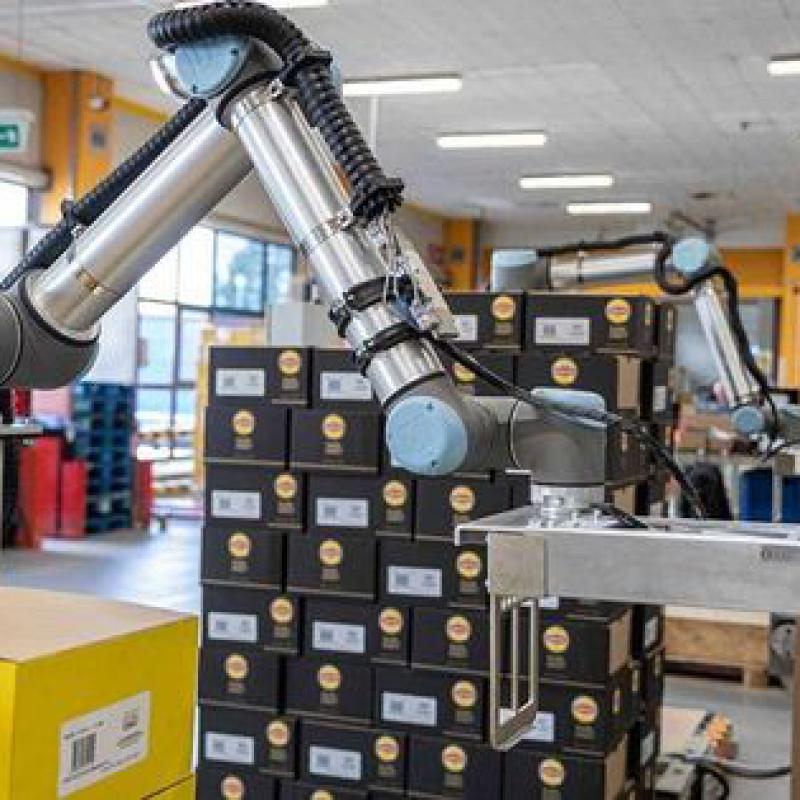 Universal Robot UR10 Cobot Robot Arm 10Kg Payload Collaborative Robot With Gripper For Assembly