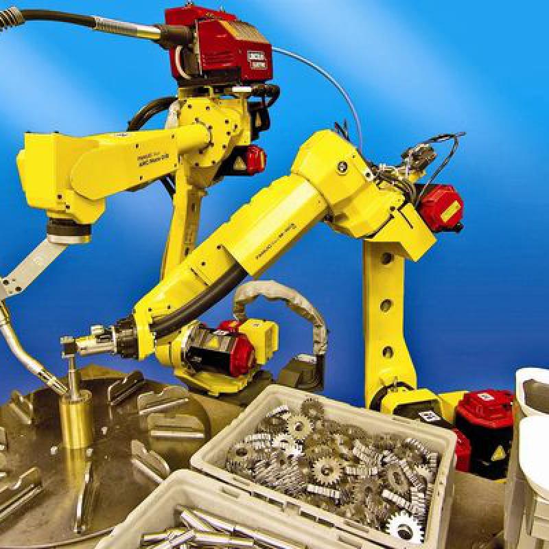 Fanuc Welding Robot ARC Mate 120iD 6 Axis Welding Robot Arm With CNGBS Positioner And Welder