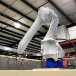 Fanuc ARC Mate 120iD Welding Robot With CNGBS Customized Robot Protective Suit Cover