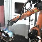 KUKA Welding Robot Arm KR16 Industrial Robot Arm With MIG MAG Welding Machine Torch