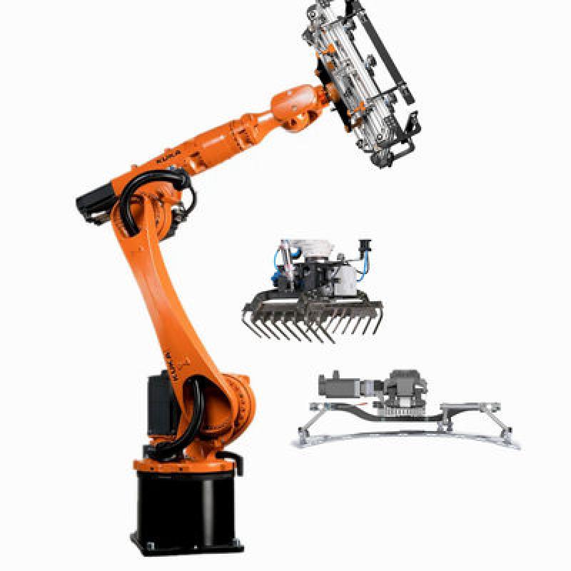 Accuracy 4 Axis Box and Bag Palletizing Robot Fanuc M-410iC/185 Material Handling Industrial Customized Robot Grippers