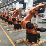 KUKA Industrial Robot Arm KUKA KR16 R1610 With Suction Cup Gripper CNGBS Customized Gripper For Palletizing