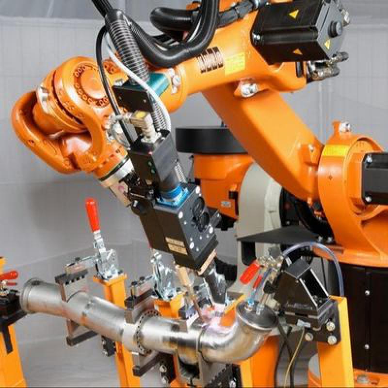KUKA Industrial Robot Arm KUKA KR16 R1610 With Suction Cup Gripper CNGBS Customized Gripper For Palletizing