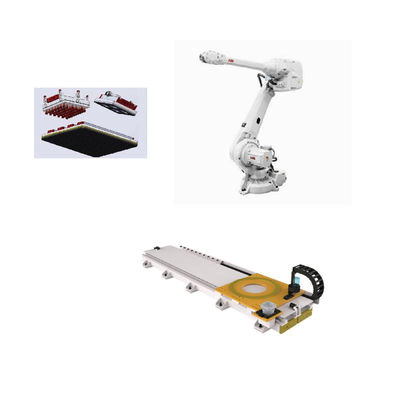 Accuracy 4 Axis Box and Bag Palletizing Robot Fanuc M-410iC/185 Material Handling Industrial Customized Robot Grippers