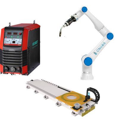 3kg Payload 590mm Reach Welding Industrial Robots CNGBS-G03 with Megmeet Welding Torch