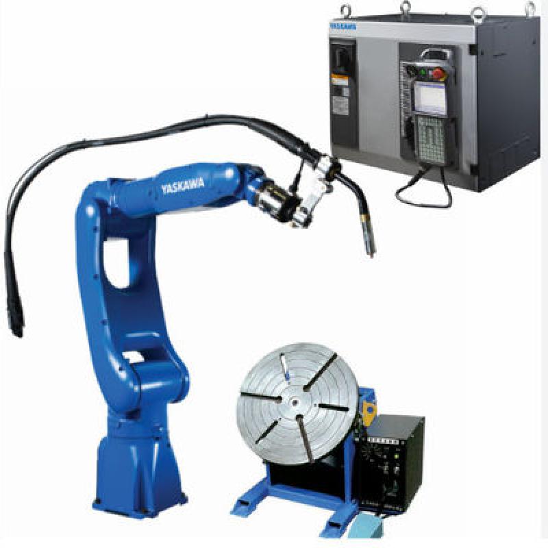 New Welding Robot Arm with robot positioner and welding torch and YRC1000 Controller Â±0.03mm Repeatability