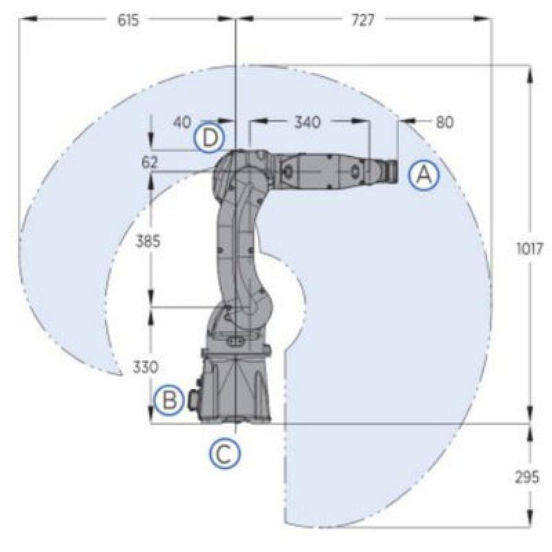 New Welding Robot Arm with robot positioner and welding torch and YRC1000 Controller Â±0.03mm Repeatability