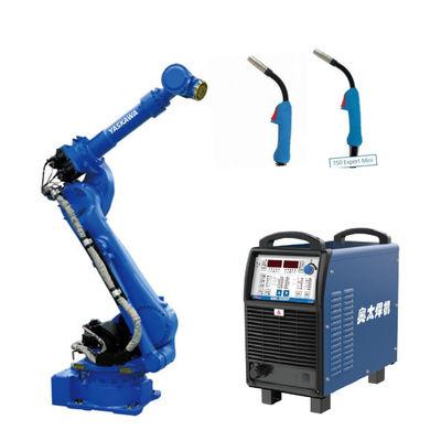 Yaskawa SP165 Spot Welding Robot Arm With AOTA Welder Payload 165kg Reach 2702mm