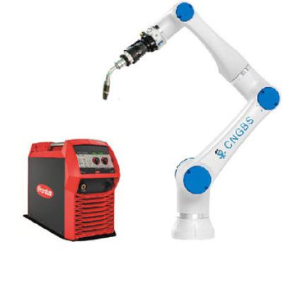 590mm Reach Welding Industrial Robots CNGBS-G03 with Megmeet Welding Torch