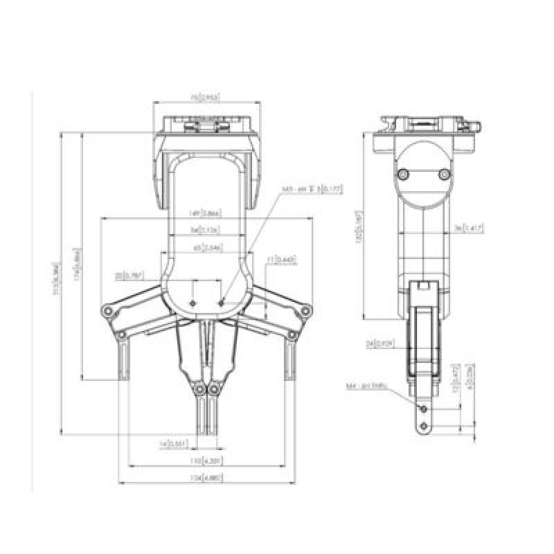 Industrial Collaborative Robot Arm 3kg Payload 590mm Reach For Welding / Palletizing