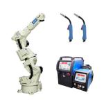 Payload 6kg Reach 1427mm OTC FD-V6S Welding Robot Arm With protective cloth guide rails manipulator As Welding Robot