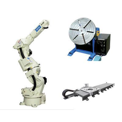 Payload 6kg Reach 1427mm OTC FD-V6S Welding Robot Arm With protective cloth guide rails manipulator As Welding Robot