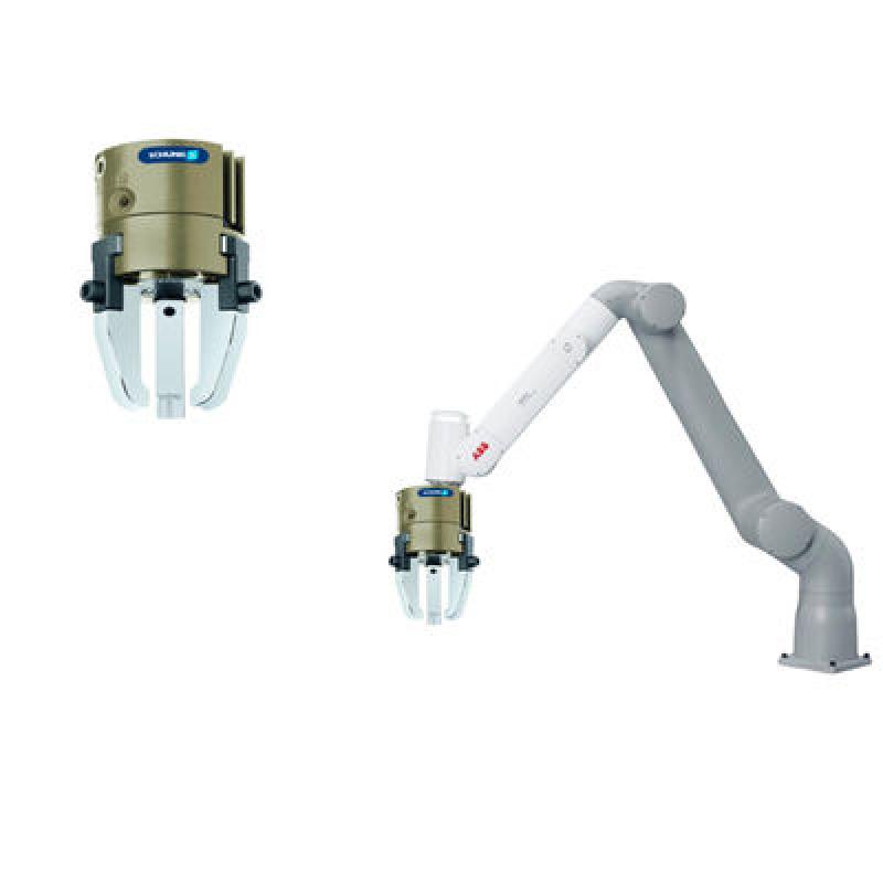 6 Axis Industrial Collaborative Robot Payload 12kg Reach 1270mm ABB GoFa 12 With CNGBS Gripper