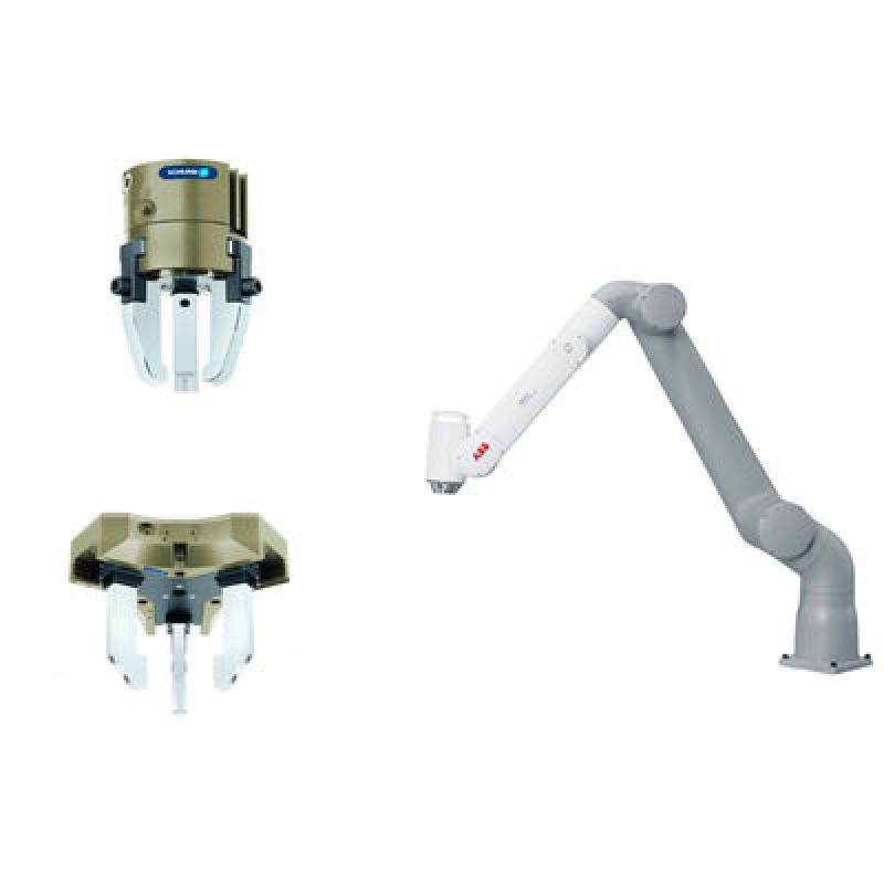 6 Axis Industrial Collaborative Robot Payload 12kg Reach 1270mm ABB GoFa 12 With CNGBS Gripper