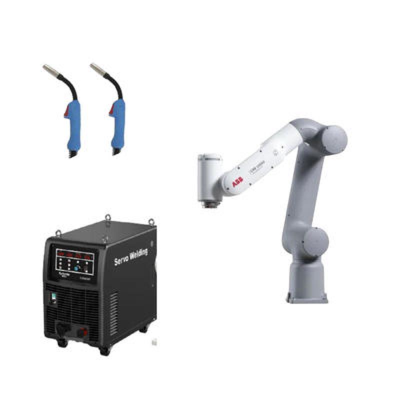 CRB 15000 GoFa 5 ABB Collaborative Robot Cobot With Welder And Gun As Welding Robots