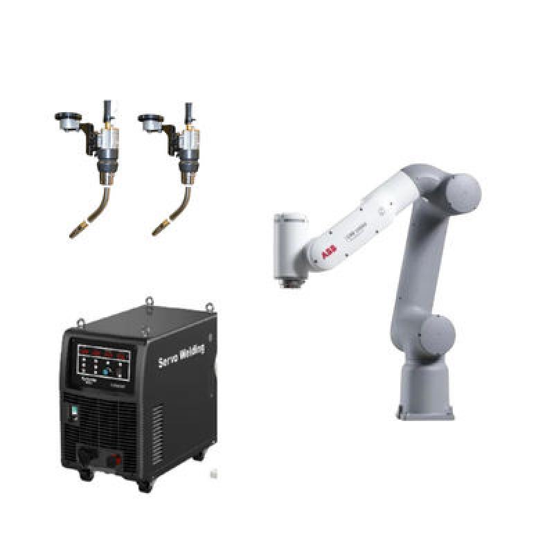 CRB 15000 GoFa 5 ABB Collaborative Robot Cobot With Welder And Gun As Welding Robots