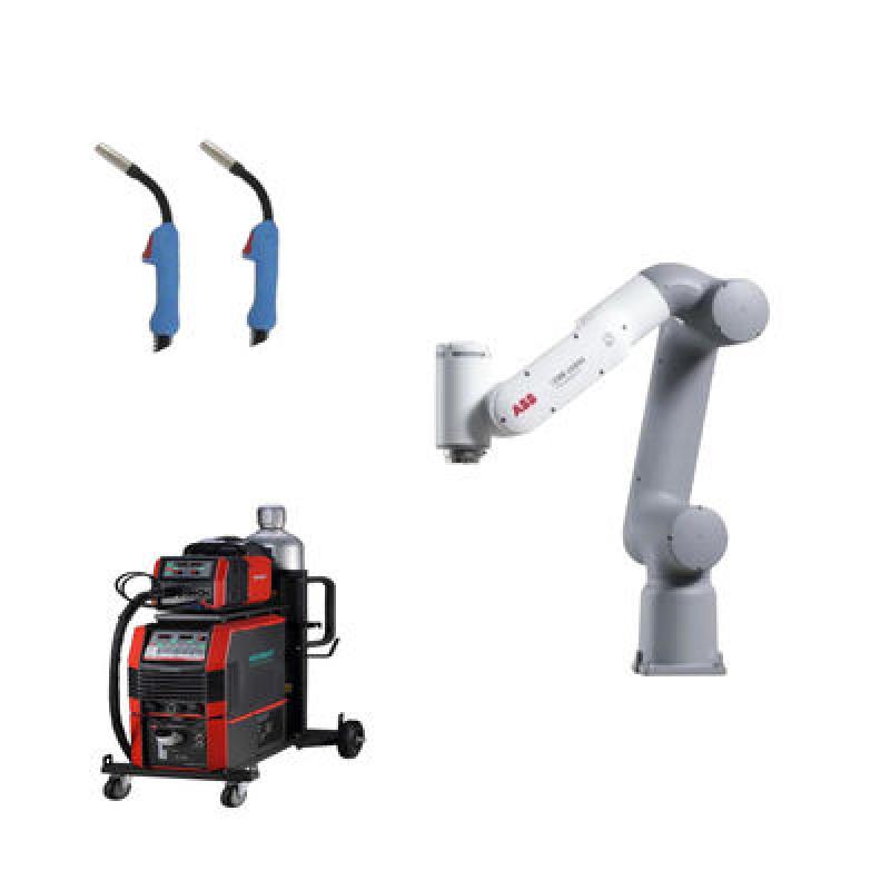 CRB 15000 GoFa 5 ABB Collaborative Robot Cobot With Welder And Gun As Welding Robots