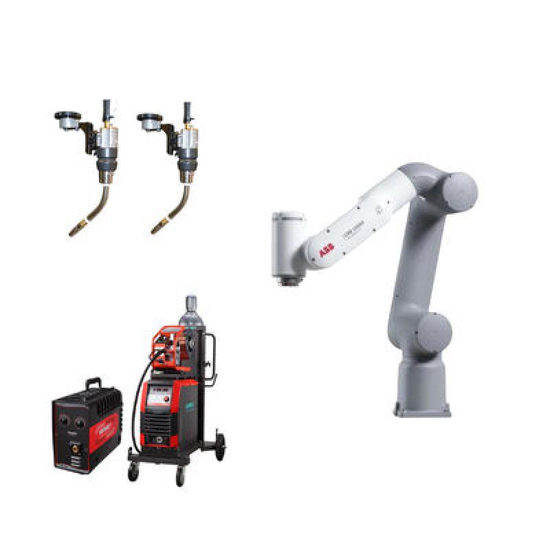 CRB 15000 GoFa 5 ABB Collaborative Robot Cobot With Welder And Gun As Welding Robots