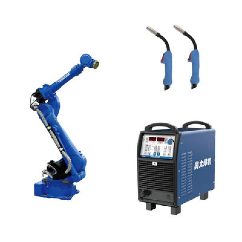 Yaskawa SP165 Spot Welding Robot Arm With AOTA Welder Payload 165kg Reach 2702mm