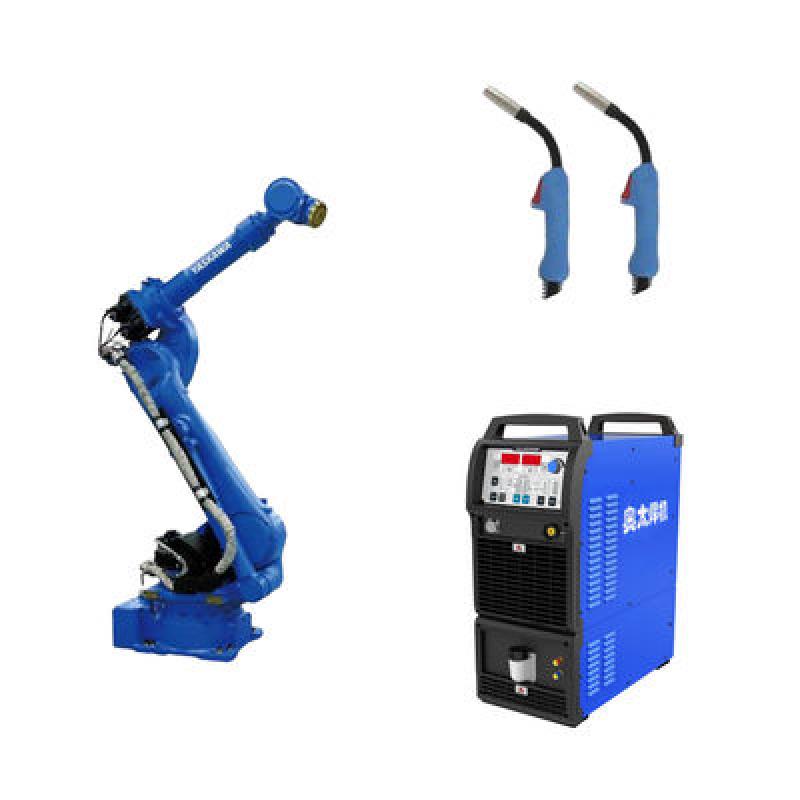 Yaskawa SP165 Spot Welding Robot Arm With AOTA Welder Payload 165kg Reach 2702mm