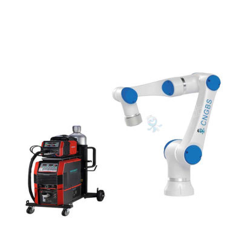 CNGBS Collaborative Welding Robot Arm G10 With MIG Welding Machine And Welding Gun