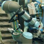 Pick And Place Robot Arm 6 Axis UR5e Cobot Robot With CNGBS Robot Gripper For Robotic Picking Solutions