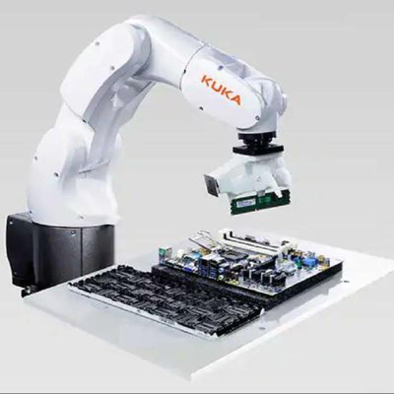 6 Axis Kuka Robotic Arm KR 10 R1100-2 With CNGBS Robot Quick Changer For Automated Handling Robot