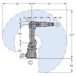 Industrial 6 Axis Yaskawa Robot Arm Arc Welding Machine And Mig Welding Torch