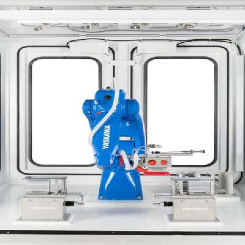 6 Axis Pick And Place Robotic Arm Yaskawa GP8 With CNGBS Robot Gripper For Material Handling Robot