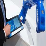 6 Axis Pick And Place Robotic Arm Yaskawa GP8 With CNGBS Robot Gripper For Material Handling Robot