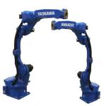 6 Axis Robotic Arm Yaskawa GP12 With CNGBS Security Fence For Automated Handling As Universal Robot