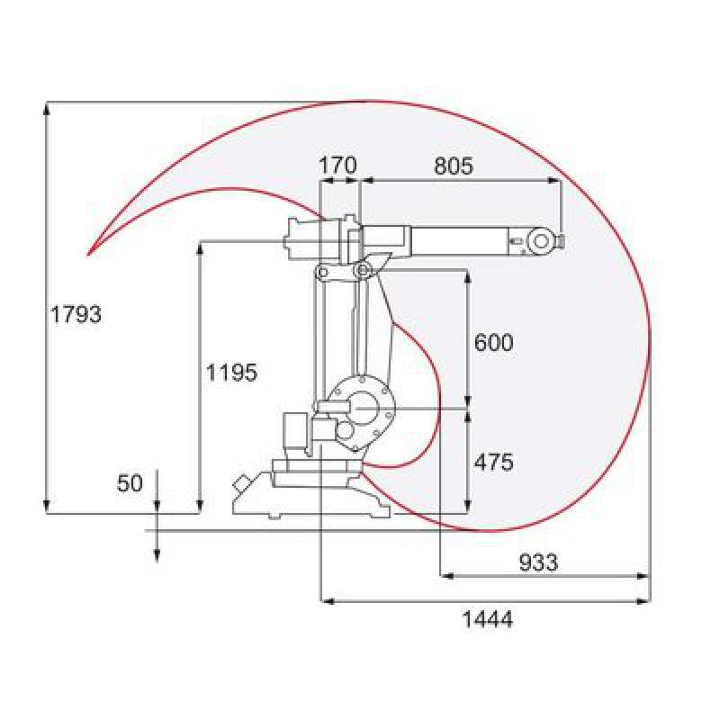 Welding Robot 6 Axis IRB 1410 For Arc Welding As Other Welding Equipment