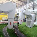 Mini Robotic Arm 6 Axis ABB IRB 1200 With CNGBS Robot Gripper For Handling Robot Automation