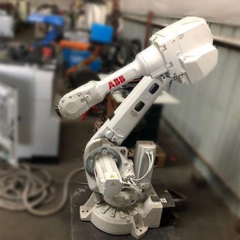 6 Axis Robotic Arm ABB IRB2600-20/1.65 With Dressing Pack As ABB Robot For Welding