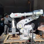 6 Axis Robotic Arm ABB IRB2600-20/1.65 With Dressing Pack As ABB Robot For Welding