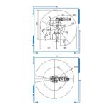 6 Axis Mini Industrial Robot Arm GBS8-K950 Assembly With Gripper