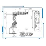 6 Axis Mini Industrial Robot Arm GBS8-K950 Assembly With Gripper