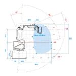 DOBOT MG400 Collaborative Robot With Controller Teach / Pendant Gripper / Pick Place Robot Arm