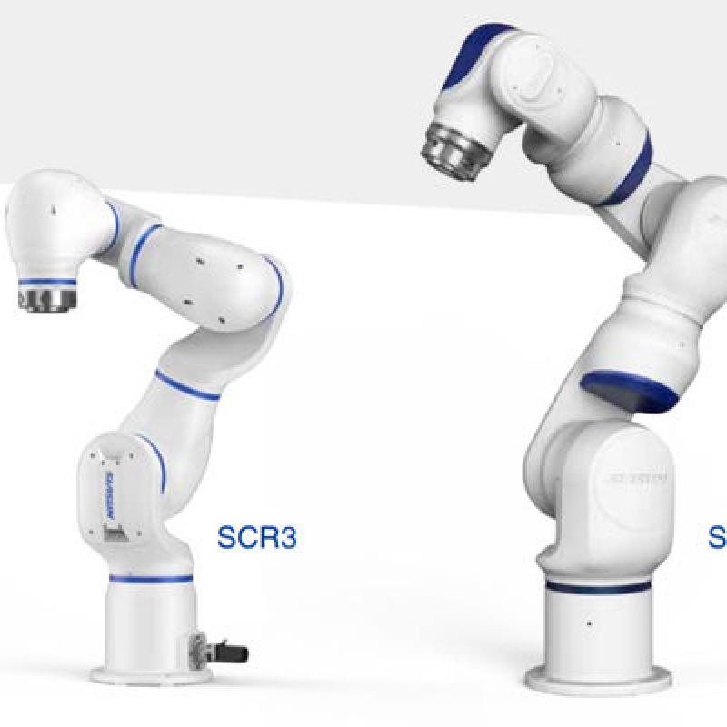 SCR3 / SCR5 Collaborative Robot Arm For Precision Work 600mm / 800mm Horizontal Travel