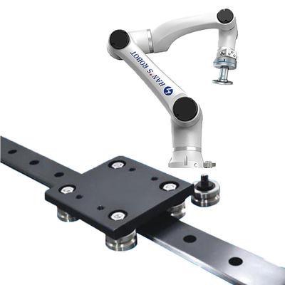 Hans E5 Collaborative Robot Arm With Onrobot Pneumatic Gripper And Rail System