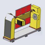 U Type 2 Axis Automatic Welding Positioner Work With ABB KUKA Yasakawa Fanuc Robot Arm