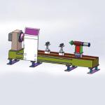 U Type 2 Axis Automatic Welding Positioner Work With ABB KUKA Yasakawa Fanuc Robot Arm